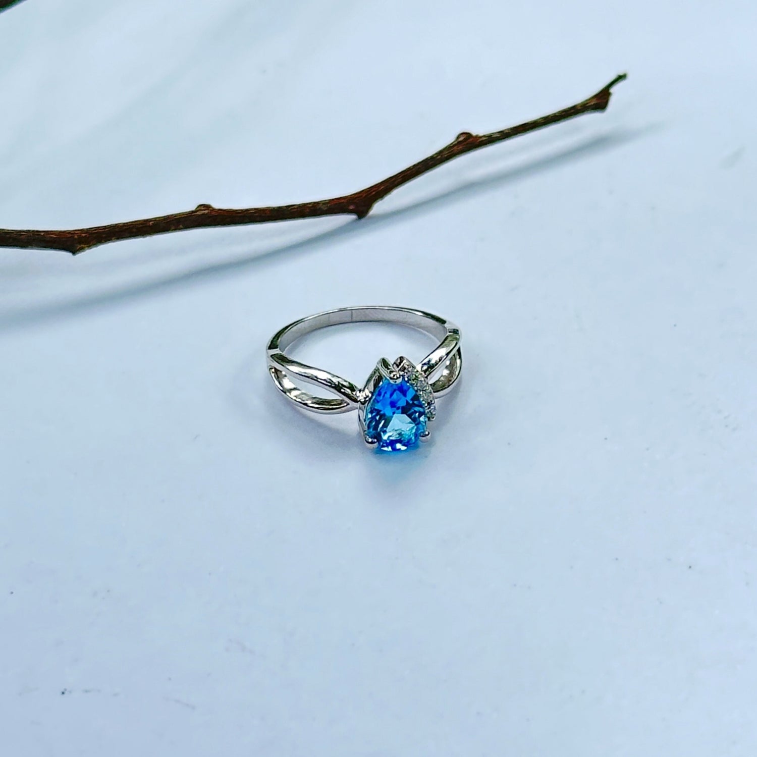 Pera Gemstone Silver 925 Ring