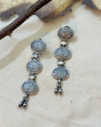 Nur Traditional Silver 925 Earrrings