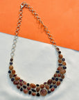 Raha Multistone Silver 925 Necklace