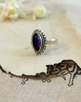 Nayan Traditional Gemstone Silver 925 Ring