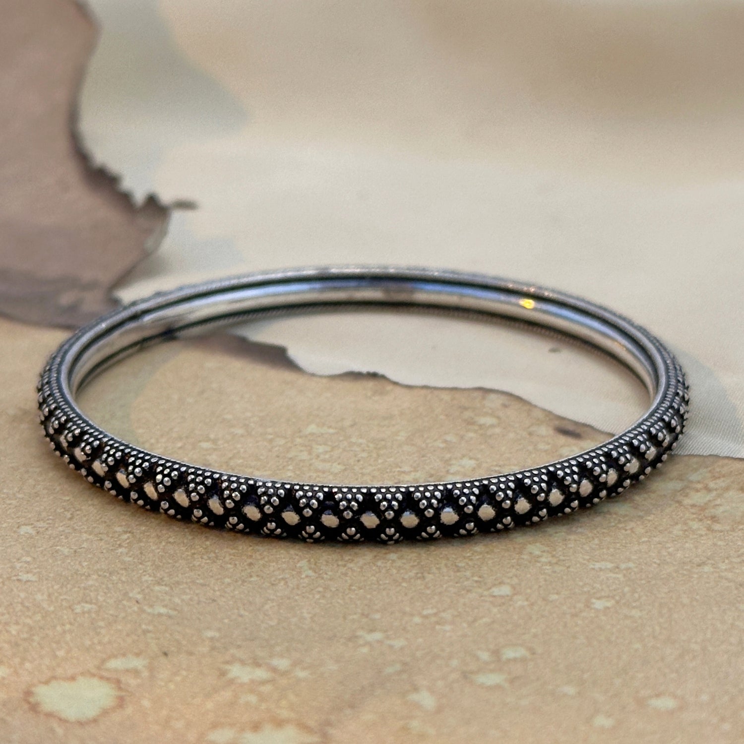Adira Silver 925 Traditional Bangle