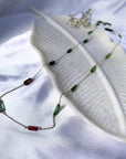 Tourmaline Tube Necklace