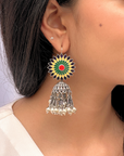 Eshan Traditional Silver 925 Earrings