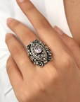 Aura Amethyst Silver 925 Ring
