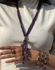 Lysa Tassel 18K Gold Plated Silver Necklace