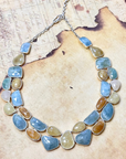 Evara Sapphire Silver 925 Necklace