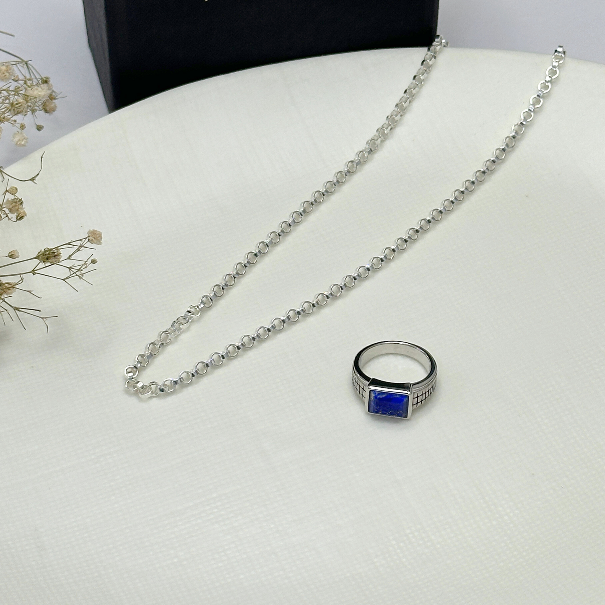 Gary Lapis Silver 925 Ring
