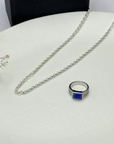 Gary Lapis Silver 925 Ring