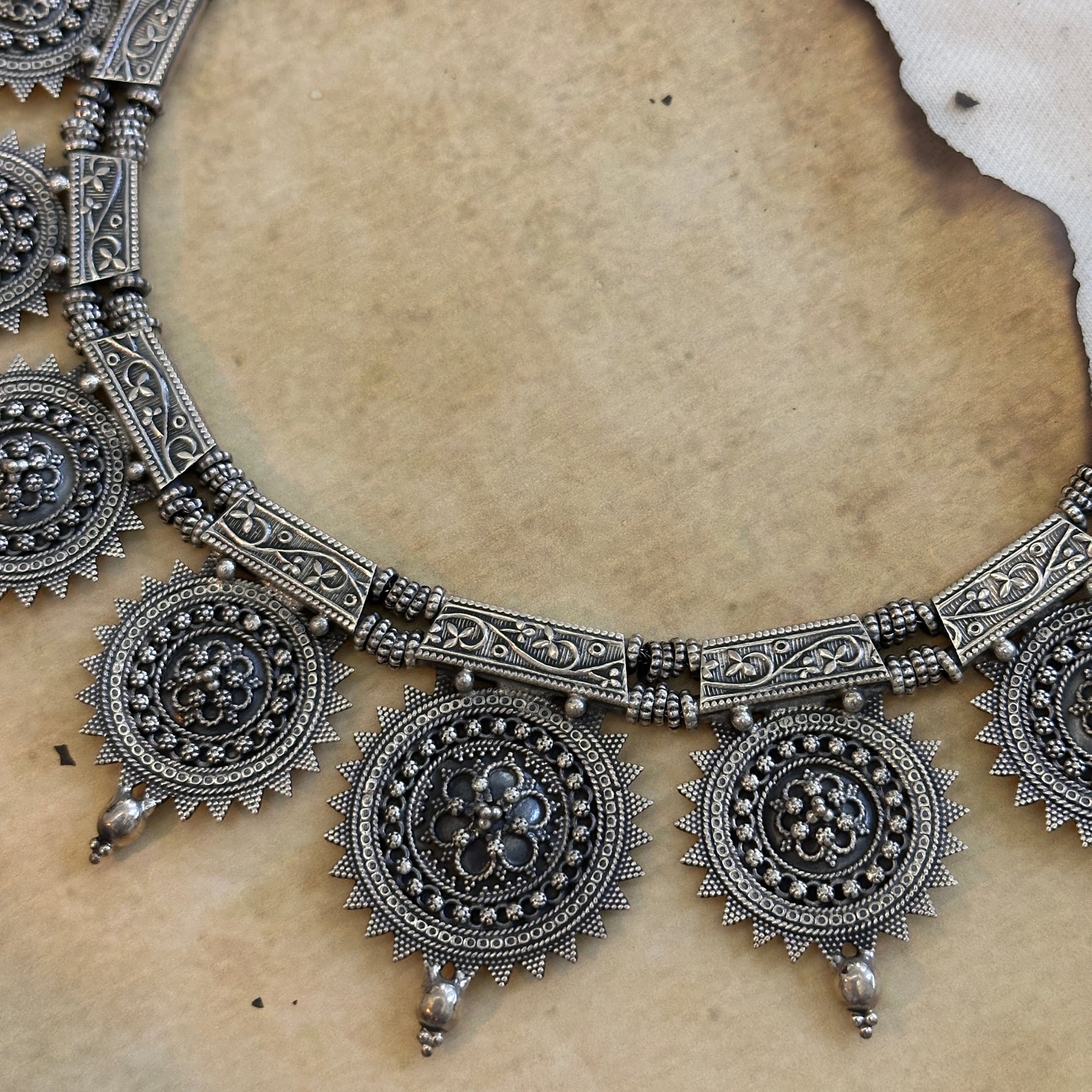 Chavanya Traditional Silver 925 Necklace