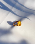 Golden Rutile 18K Gold Ring