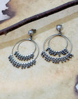 Fiza Traditional Silver 925 Earrings