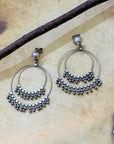 Fiza Traditional Silver 925 Earrings