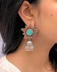 Darshan Traditional Silver 925 Earrings