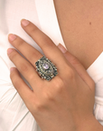 Aura Amethyst Silver 925 Ring