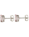 Fascinating Morganite gemstone earring