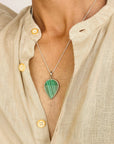 Dayton Malachite Men's Silver 925 Pendant