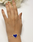 Sei Lapis Lazuli & Diamond Bracelet