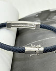 Zern Men's Zircon Silver 925 Bracelet