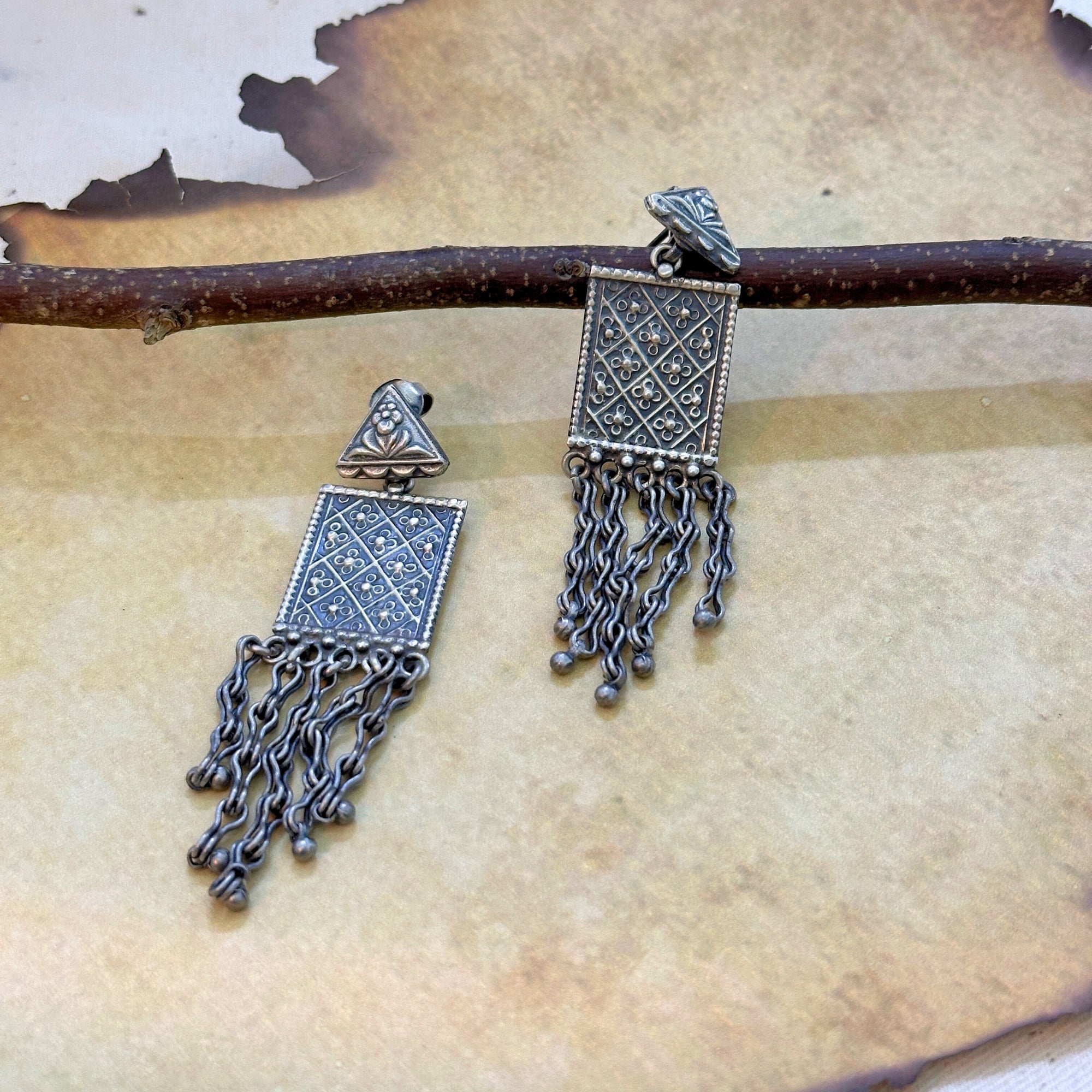 Inaayat Traditional Silver 925 Earrings