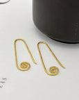 Welsey Gold Plated Silver 925 Earrings