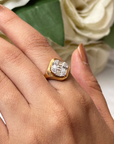 Signet Diamond Ring