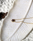 Little Garnet and Silver 925 Pendant Necklace