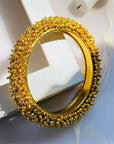 Voski Golden Beads Bangle