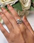 Crossover Diamond Ring