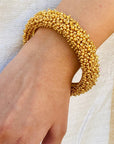 Voski Golden Beads Bangle