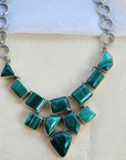 Rumi Malachite Silver 925 Necklace