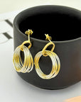 Jackson Gold Plated Silver 925 Earrings