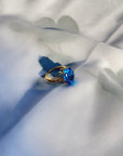 Blue Topaz 14K Gold Ring