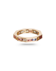Ren Rainbow Sapphire Band