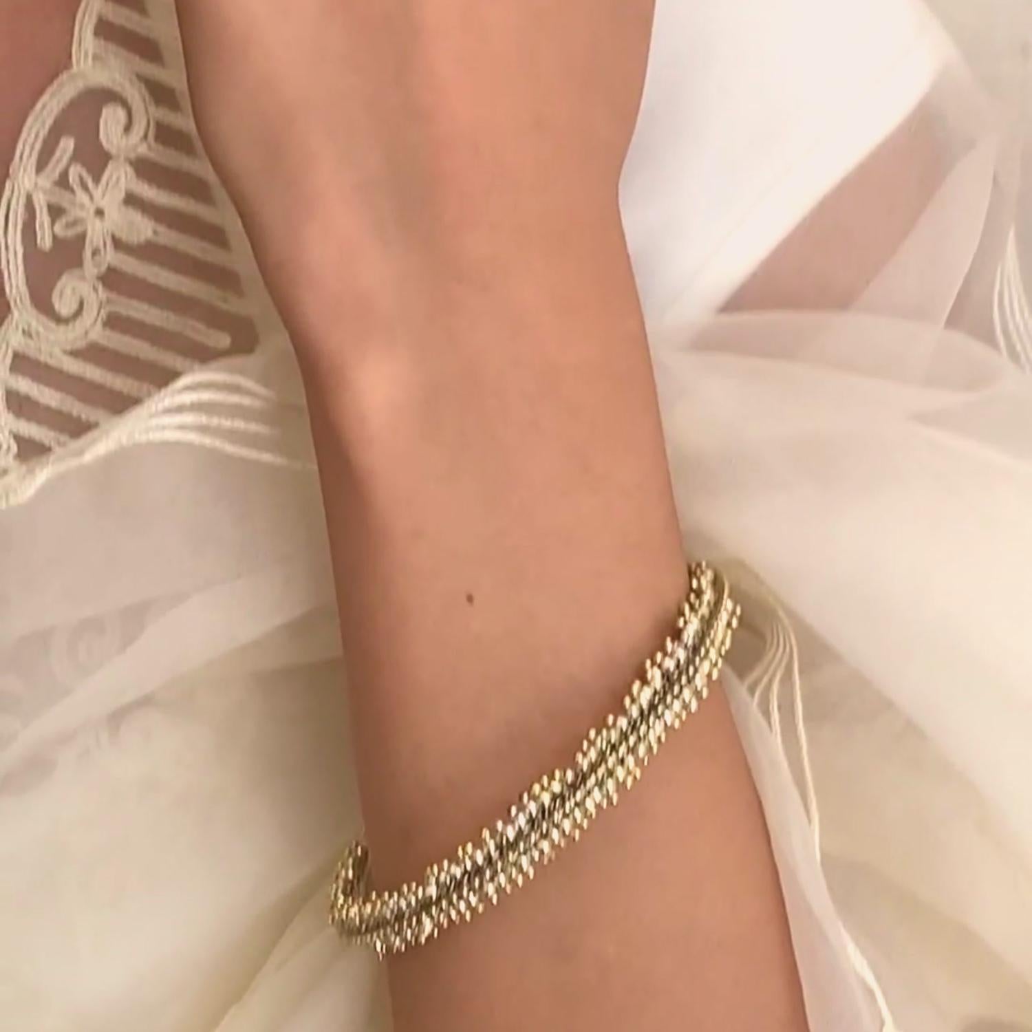 Vaidehi Gold Plated Silver 925 Bangle