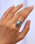 Nayan Traditional Gemstone Silver 925 Ring