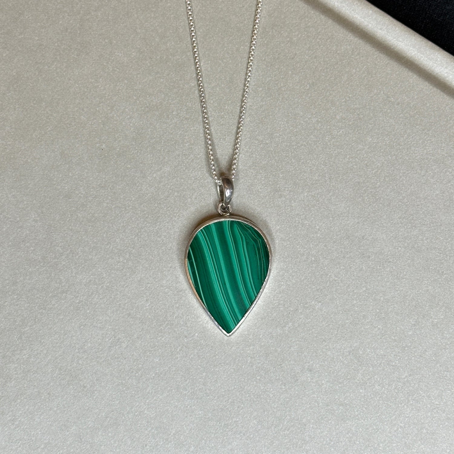 Dayton Malachite Men's Silver 925 Pendant