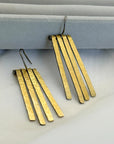 Nora Gold Plated Silver 925 Earrings