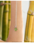 buy silver pendant, sterling silver pendant, buy peridot pendant, peridot jewelry, green pendant
Flower Peridot Silver 925 Pendant