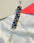 Gemstone Colorstone Silver 925 Bracelet