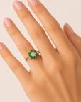 Yeona Emerald Ring