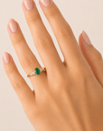 Hirae Emerald Ring