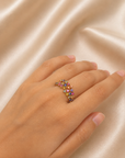 Roi Multi Sapphire Ring