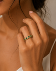 Yona Emerald Ring