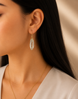 Saeo Green Amethyst Earrings