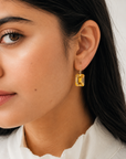 Hika Citrine Earrings