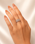 Pave Diamond Band