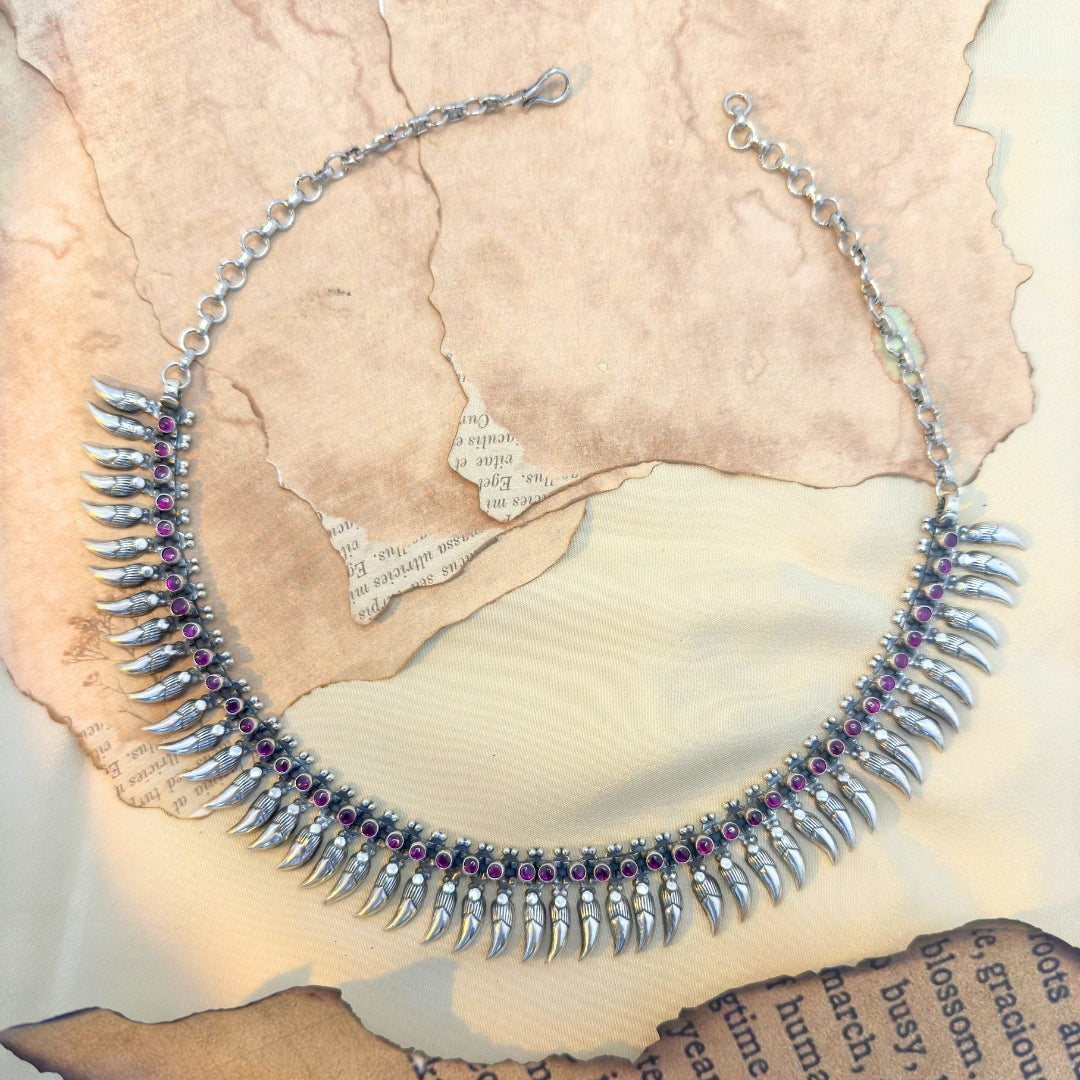 Festive Silver 925 Necklace