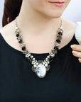 Gracy Colourstone Silver 925 Necklace