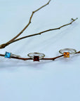 Everyday wear modern classic Gemstone Silver 925 Ring