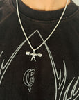 Giga Chad Men's Silver 925 Pendant